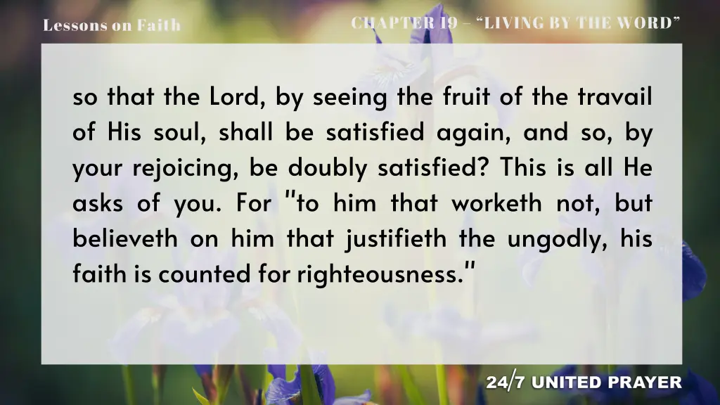 chapter 19 living by the word 8