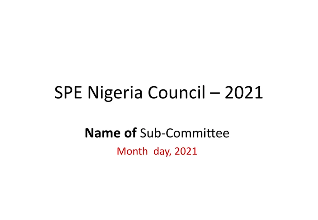 spe nigeria council 2021
