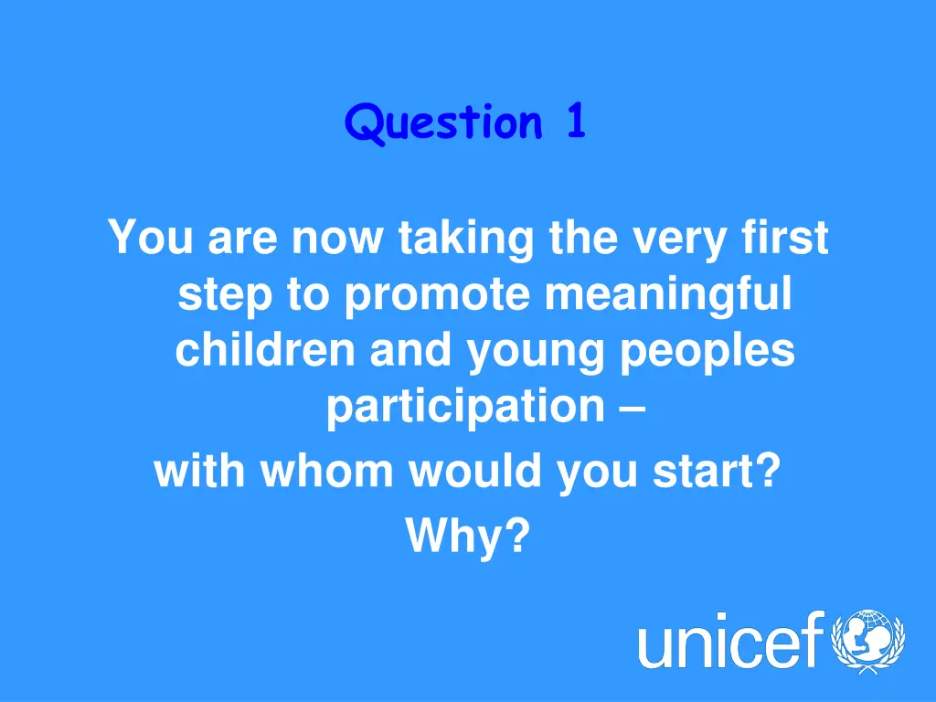 question 1