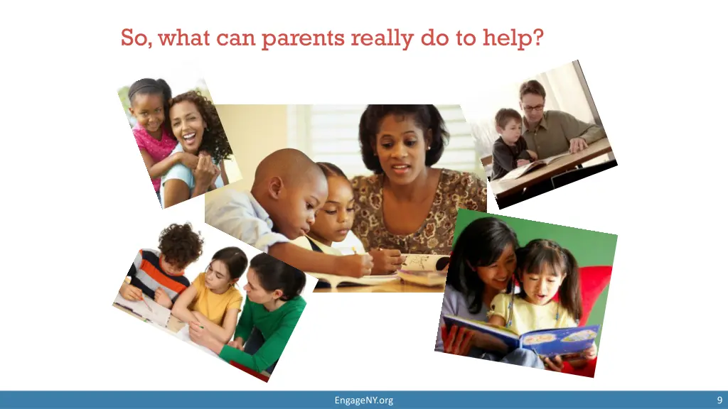 so what can parents really do to help