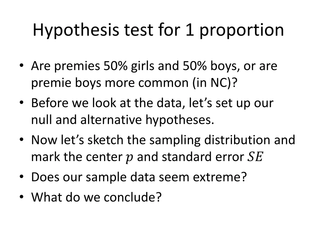 hypothesis test for 1 proportion 3