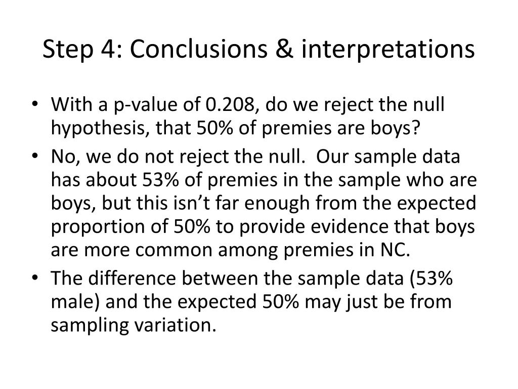step 4 conclusions interpretations 1