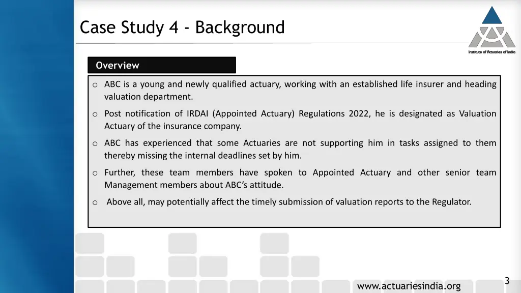 case study 4 background