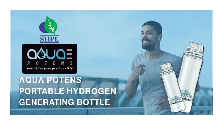 aqua potens portable hydrogen generating bottle