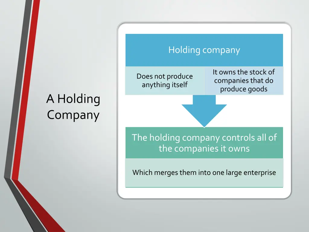 holding company