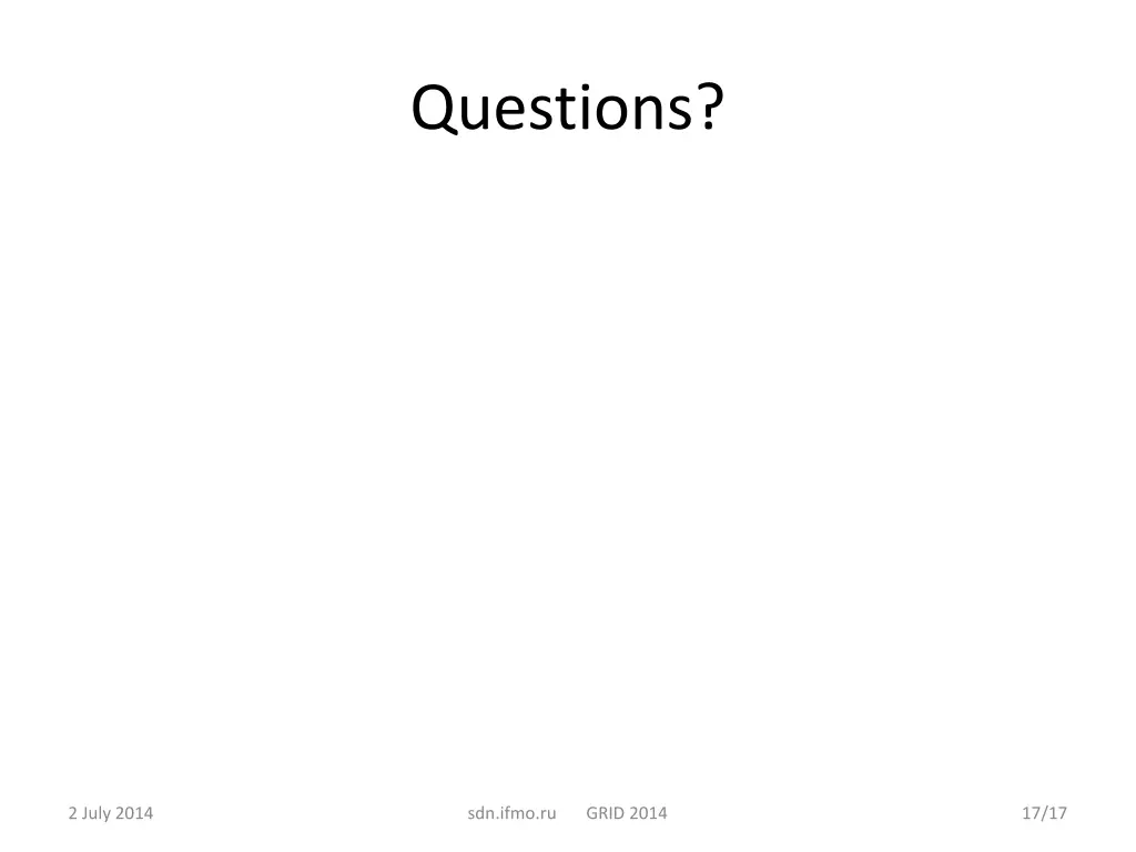 questions
