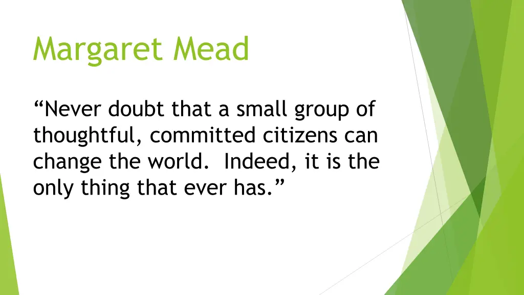 margaret mead