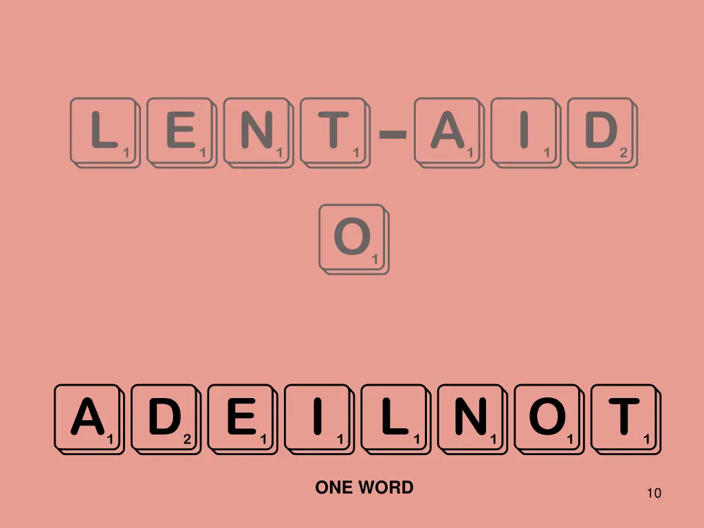 lent aid o