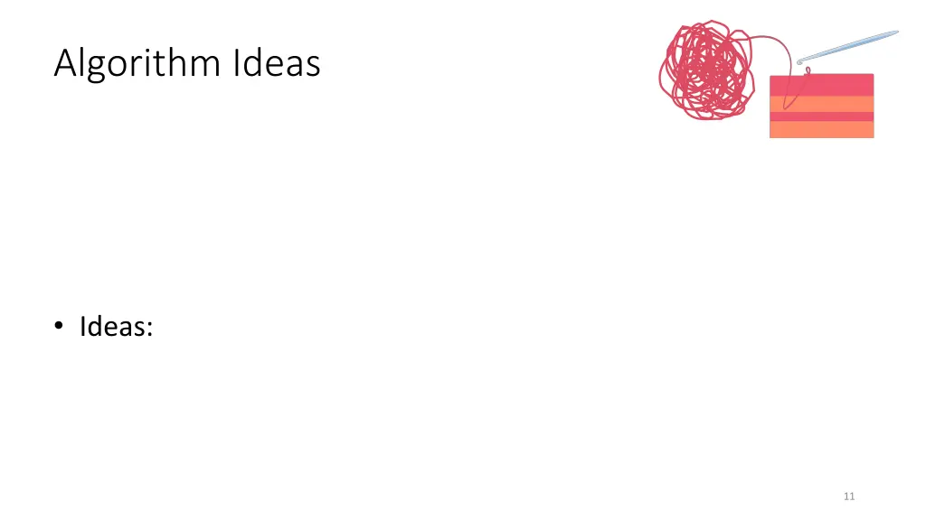 algorithm ideas