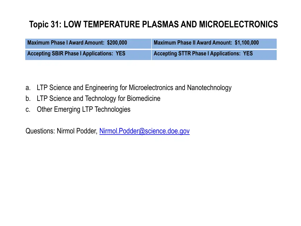 topic 31 low temperature plasmas