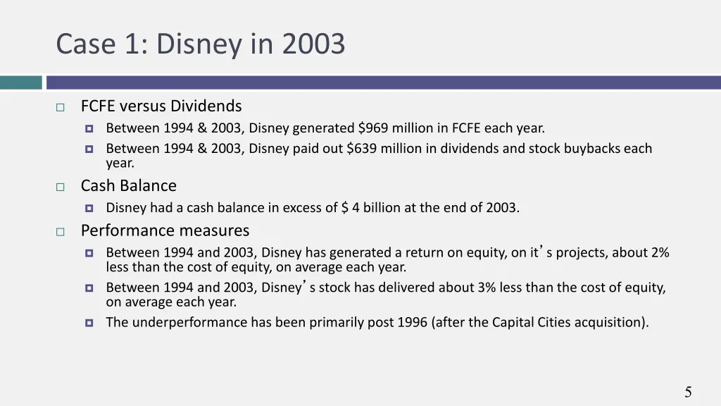 case 1 disney in 2003