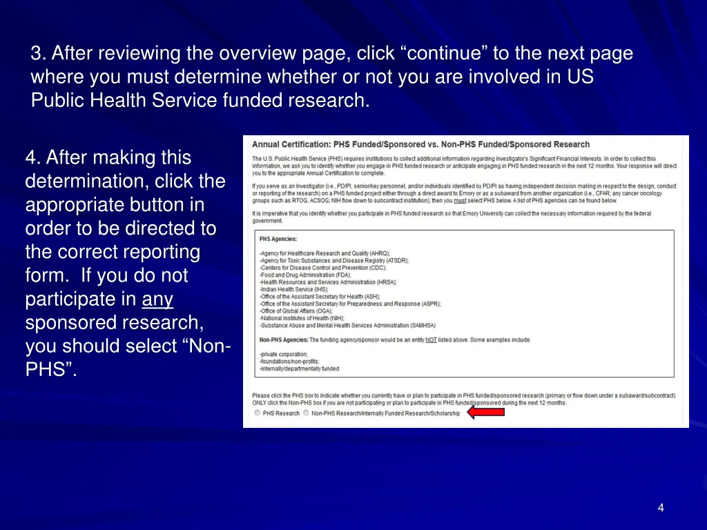 3 after reviewing the overview page click