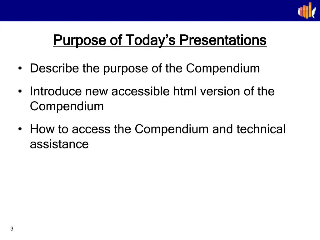 purpose of today s presentations purpose of today