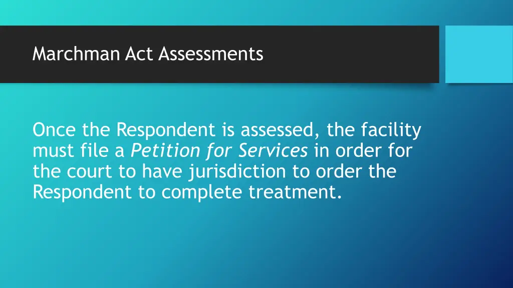 marchman act assessments 3