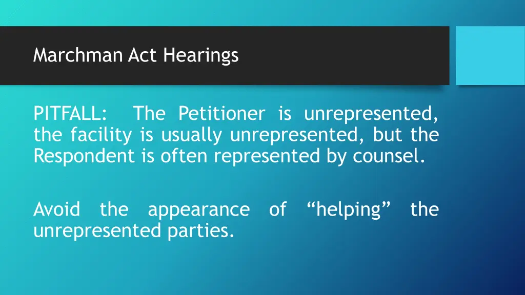 marchman act hearings 1