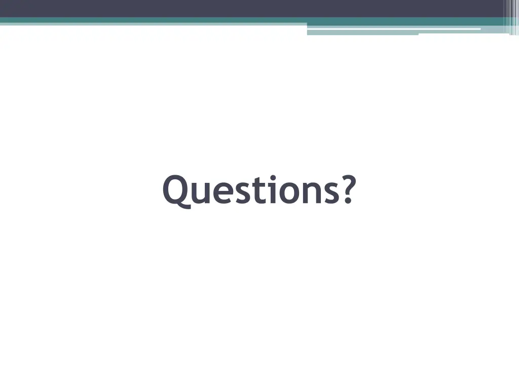 questions
