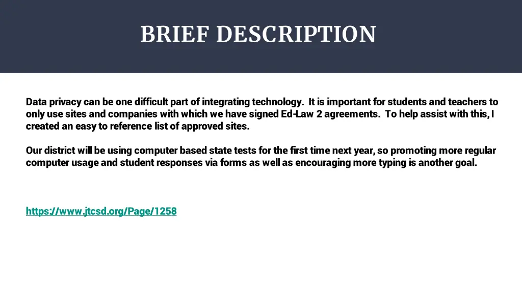 brief description