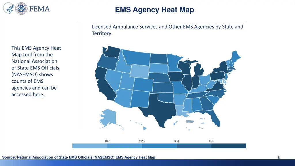 ems agency heat map