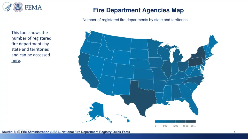 fire department agencies map