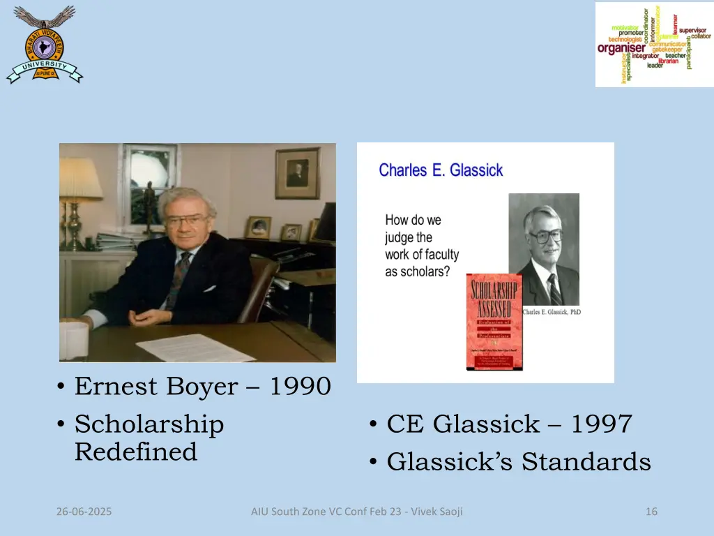 ernest boyer 1990 scholarship redefined