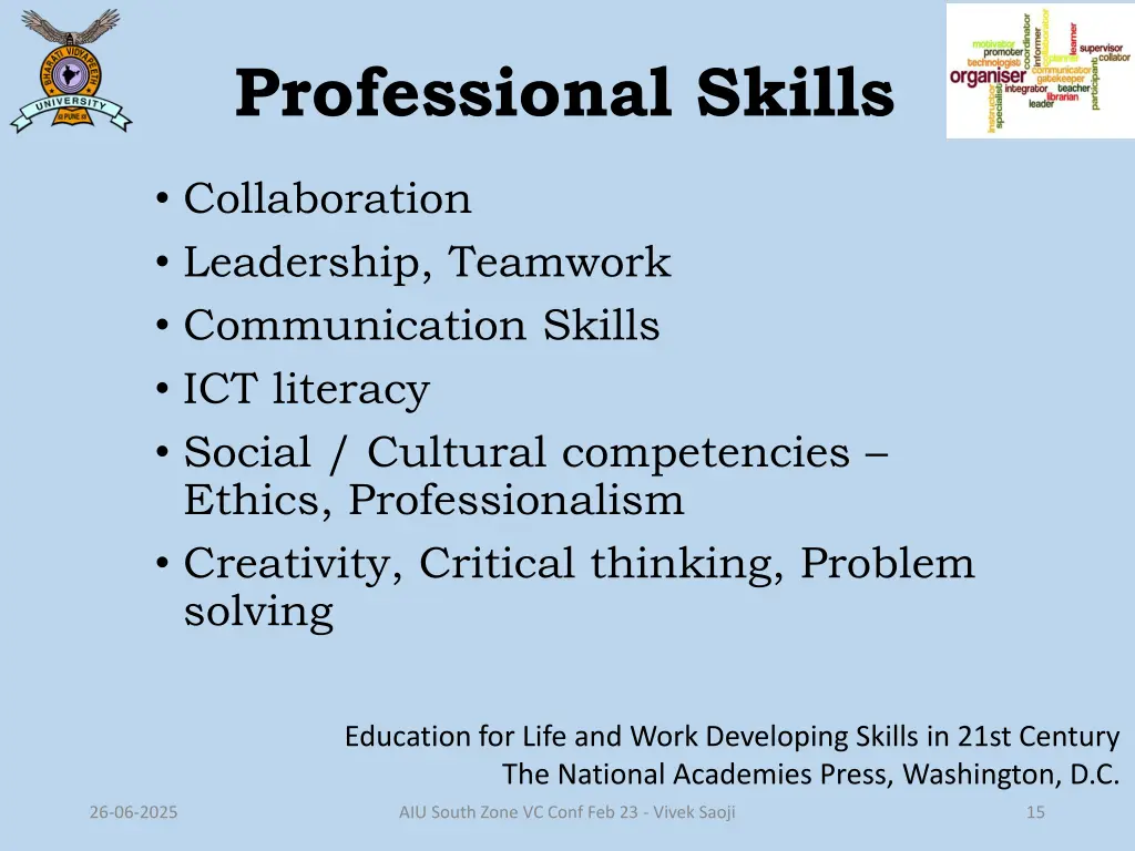 professional skills