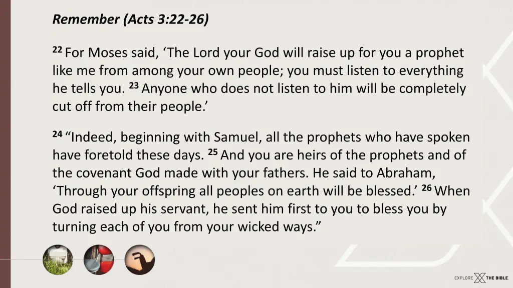 remember acts 3 22 26