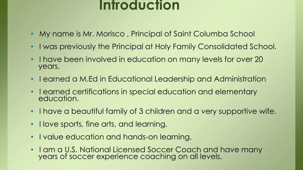 introduction