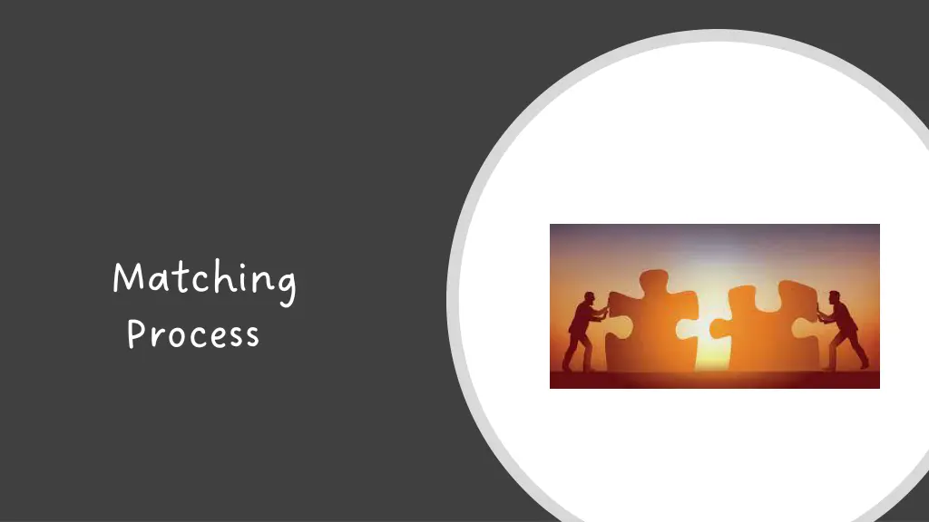 matching process