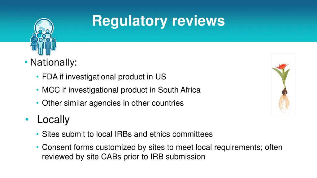 regulatory reviews