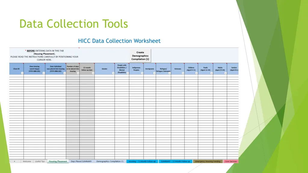 data collection tools