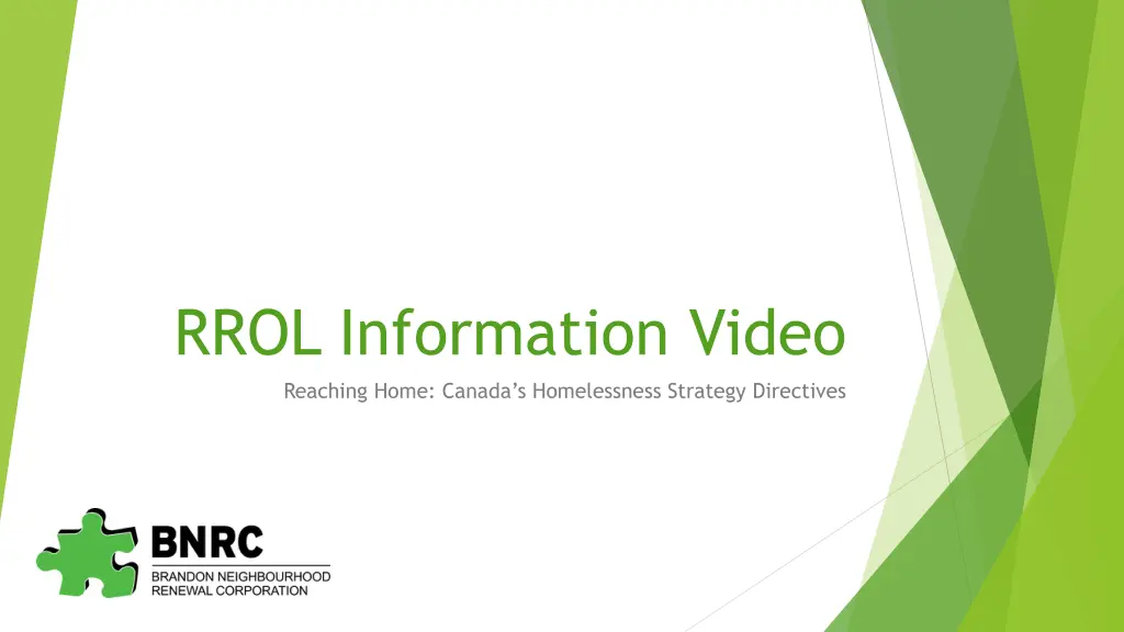 rrol information video reaching home canada