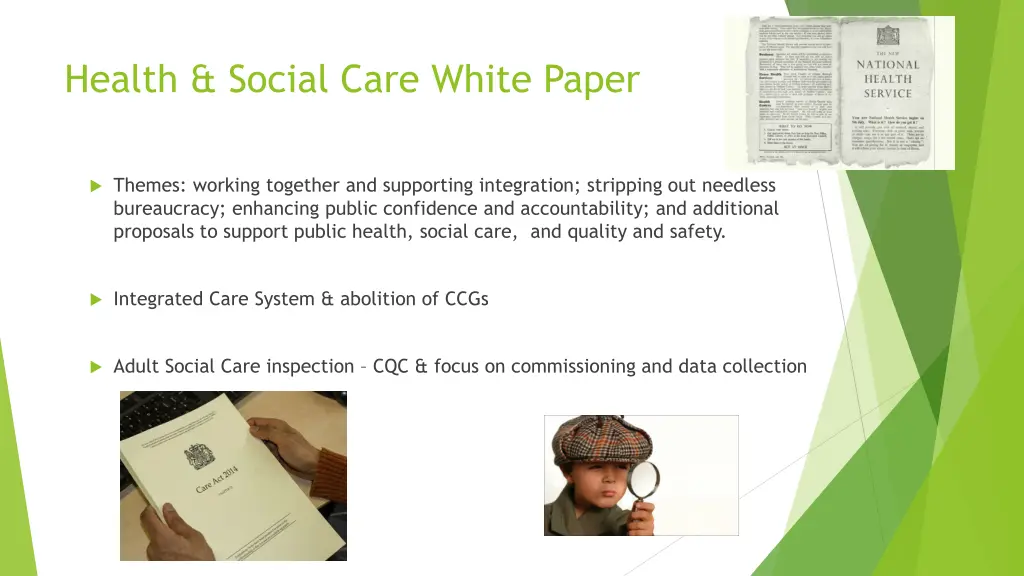 health social care white paper