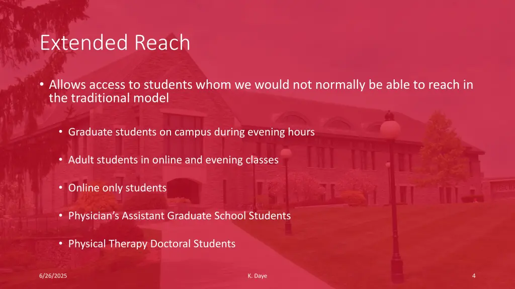 extended reach