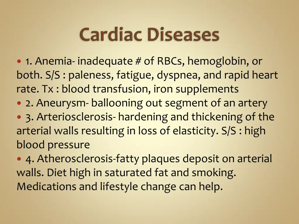 1 anemia inadequate of rbcs hemoglobin or both