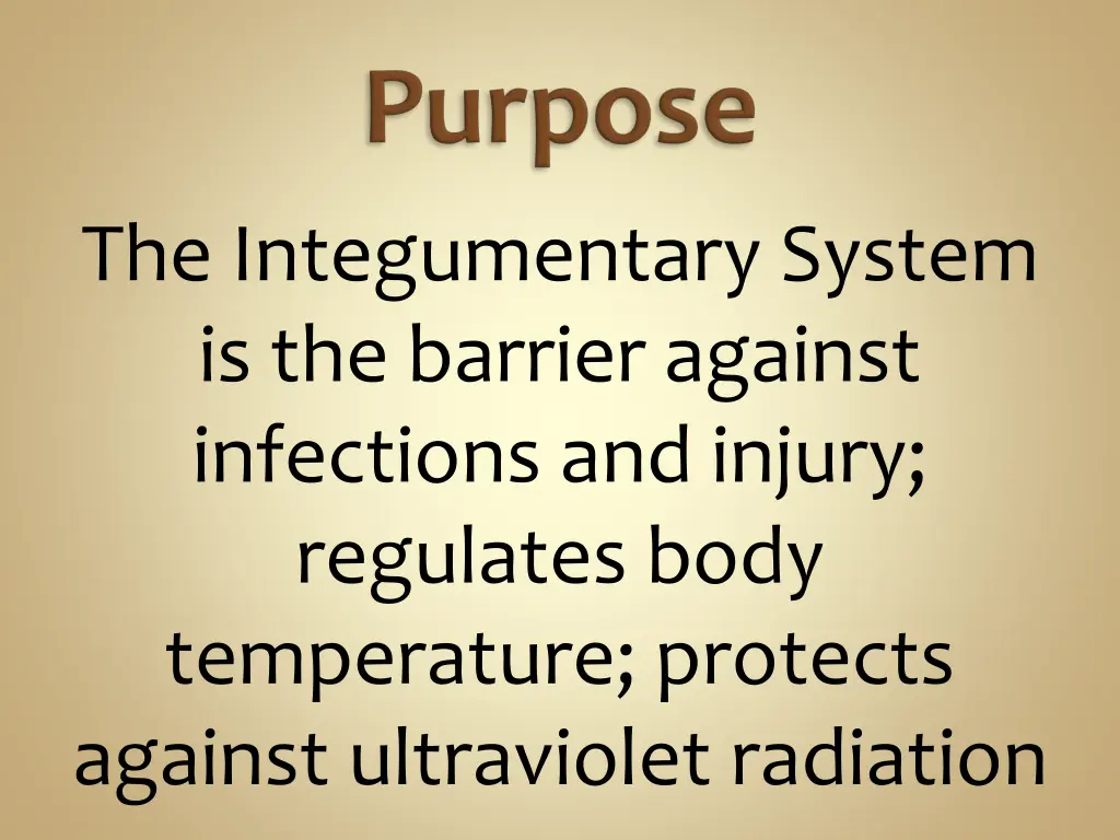the integumentary system is the barrier against