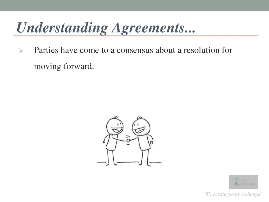 understanding agreements 1