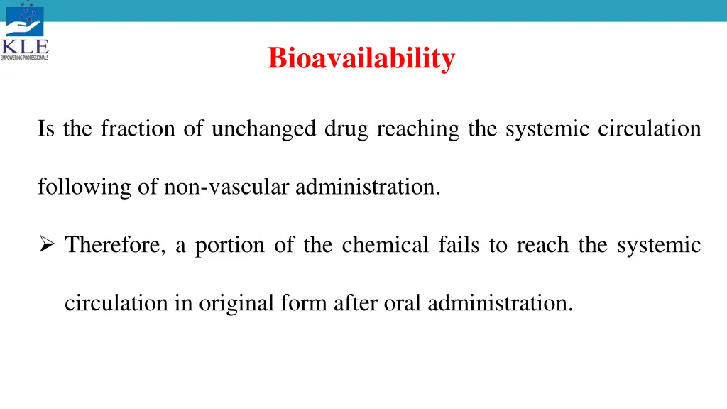 bioavailability