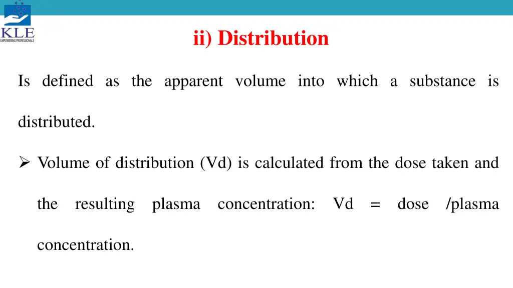 ii distribution