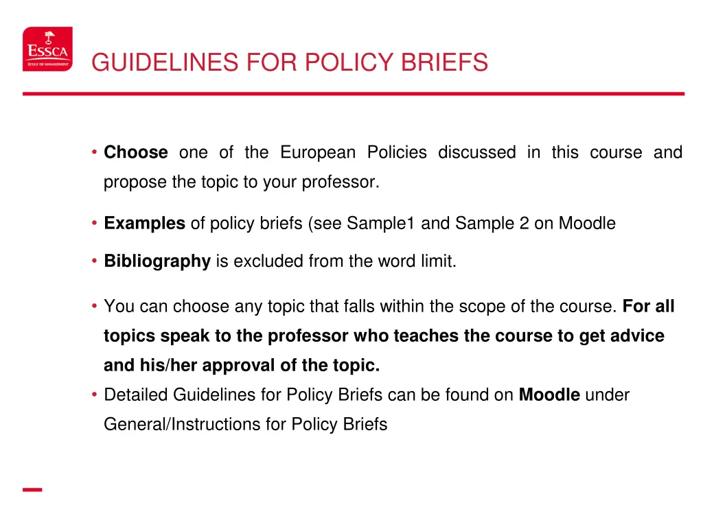 guidelines for policy briefs 1