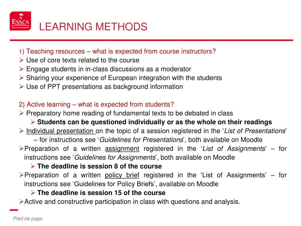 learning methods