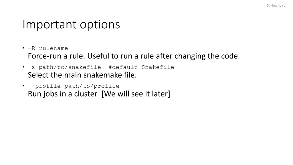 3 how to run 4