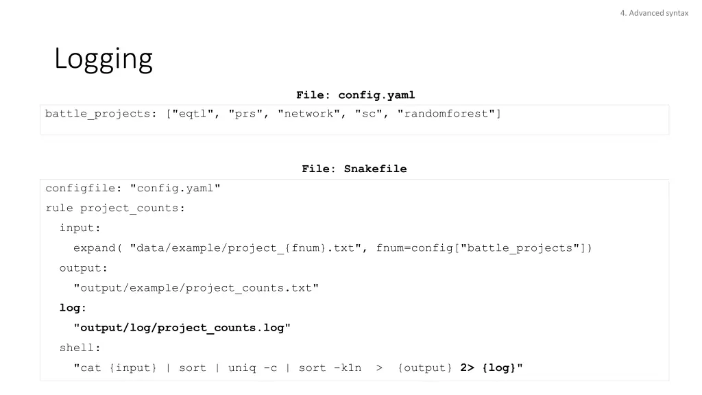 4 advanced syntax 7