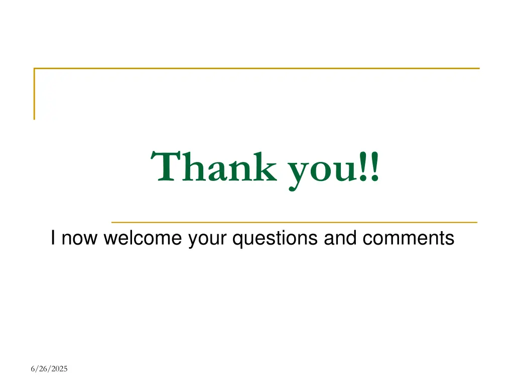 thank you