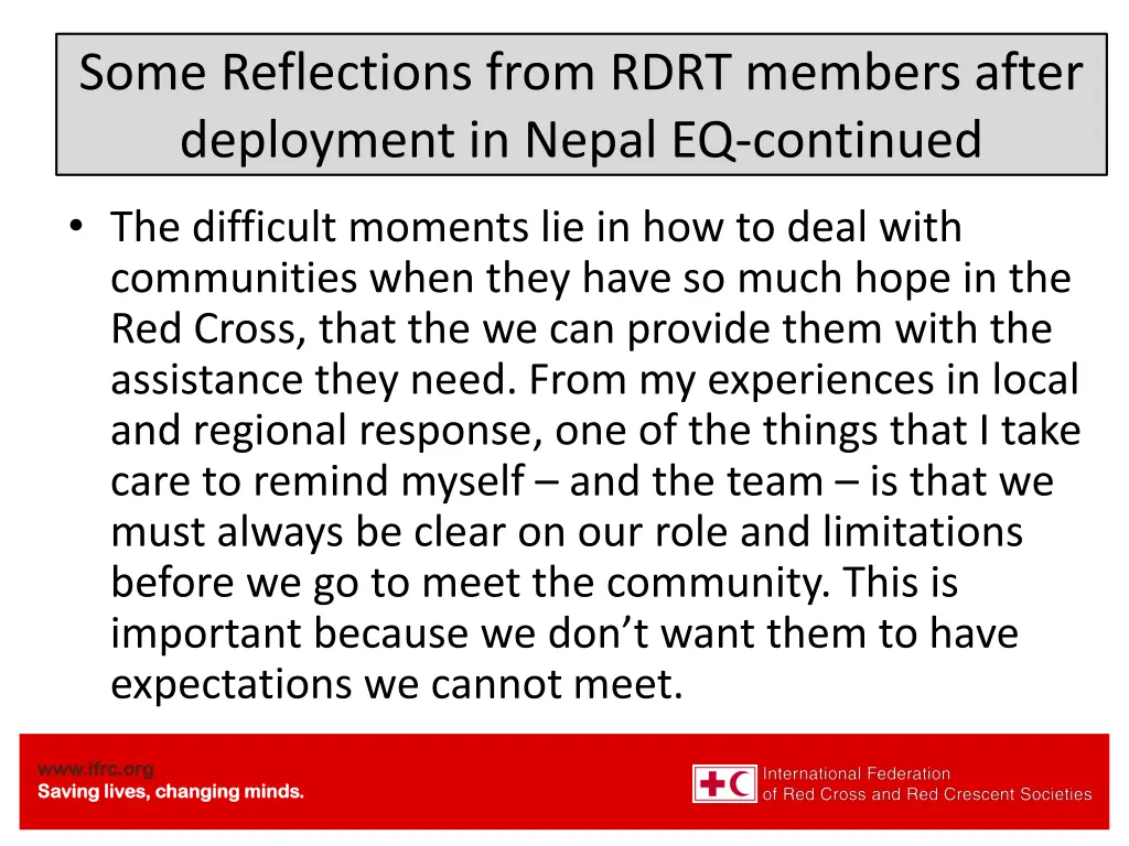 ace ace some reflections from rdrt members after 1