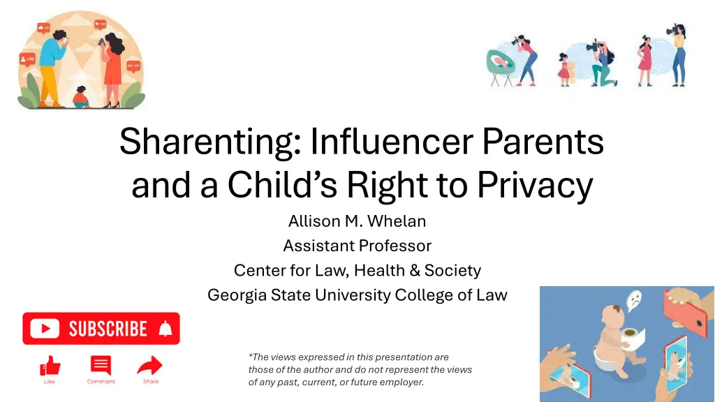 sharenting influencer parents and a child s right