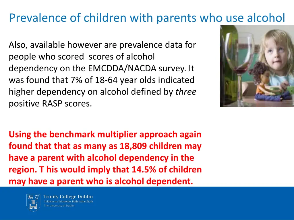prevalence of children with parents