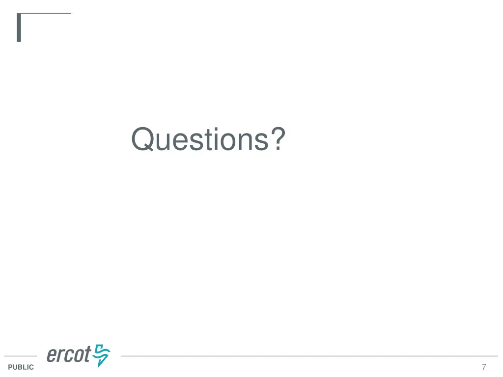 questions