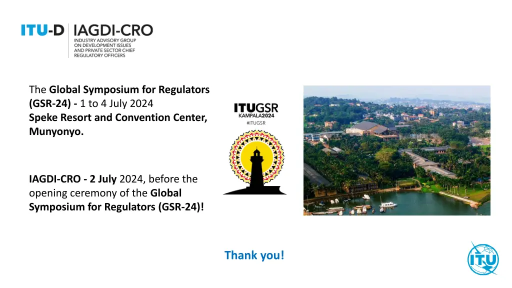 the global symposium for regulators