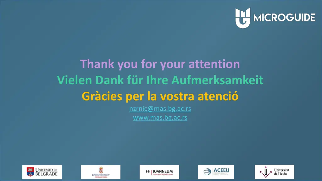 thank you for your attention vielen dank f r ihre