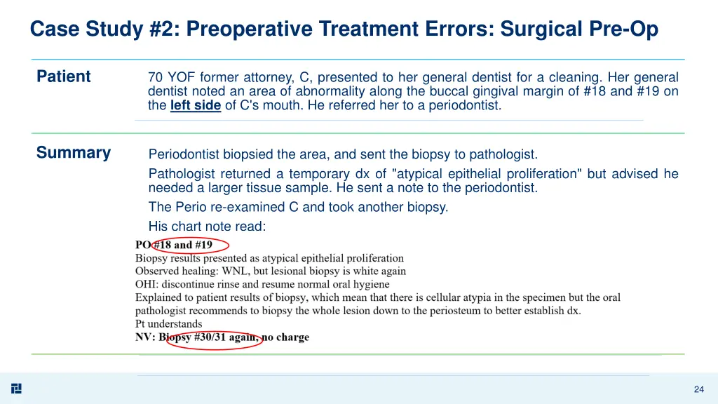 case st dicates case study 2 preoperative
